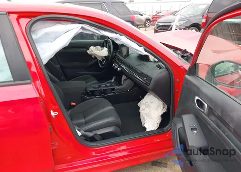 2023 Honda Civic Sport из США, поврежденный, VIN 2HGFE2F56PH512153